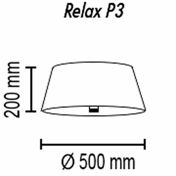 Накладной светильник TopDecor Relax Relax P3 10 07g