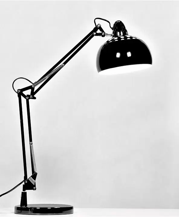 Настольная лампа офисная LUMINA DECO Rigorria LDT 8815-3 BK