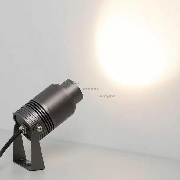 Наземный низкий светильник Arlight ALT-RAY-ZOOM-R61-12W Warm3000 (DG, 10-60 deg, 230V) 026447