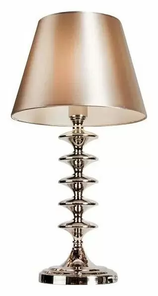 Настольная лампа декоративная iLamp Rolling T2406-1 Nickel