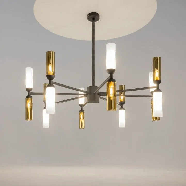 Люстра на штанге Maytoni Воспоминание MOD177PL-16G