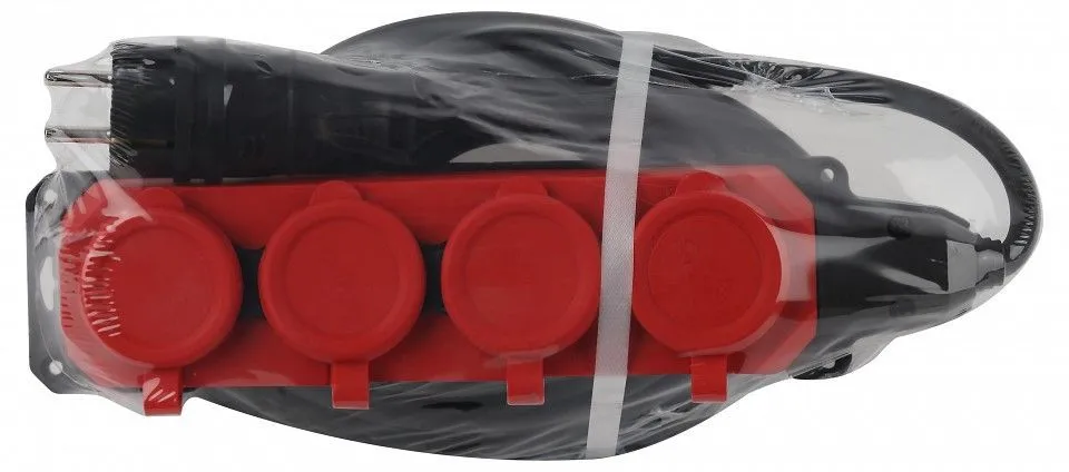 Удлинитель Эра  UK-4e-3x1,5-5m-IP44(KG)