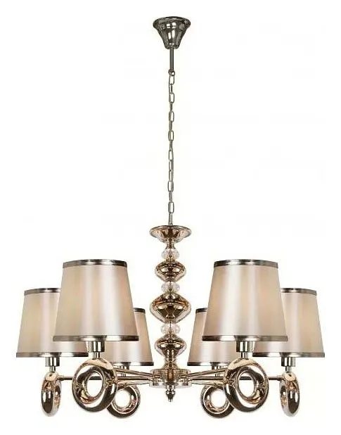 Подвесная люстра iLamp Brooklyn P2401-6 Nickel