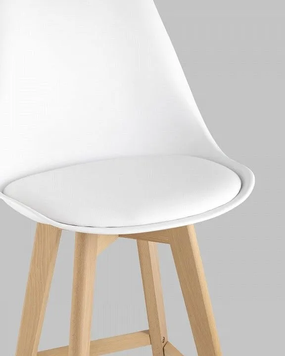 Кресло Stool Group Frankfurt Y815A-75CM white, УТ000025486 Кресло Stool Group Frankfurt Y815A-75CM white, УТ000025486