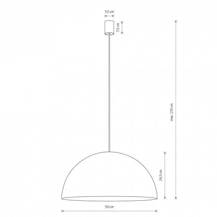 Подвесной светильник Nowodvorski Hemisphere Super L 10696