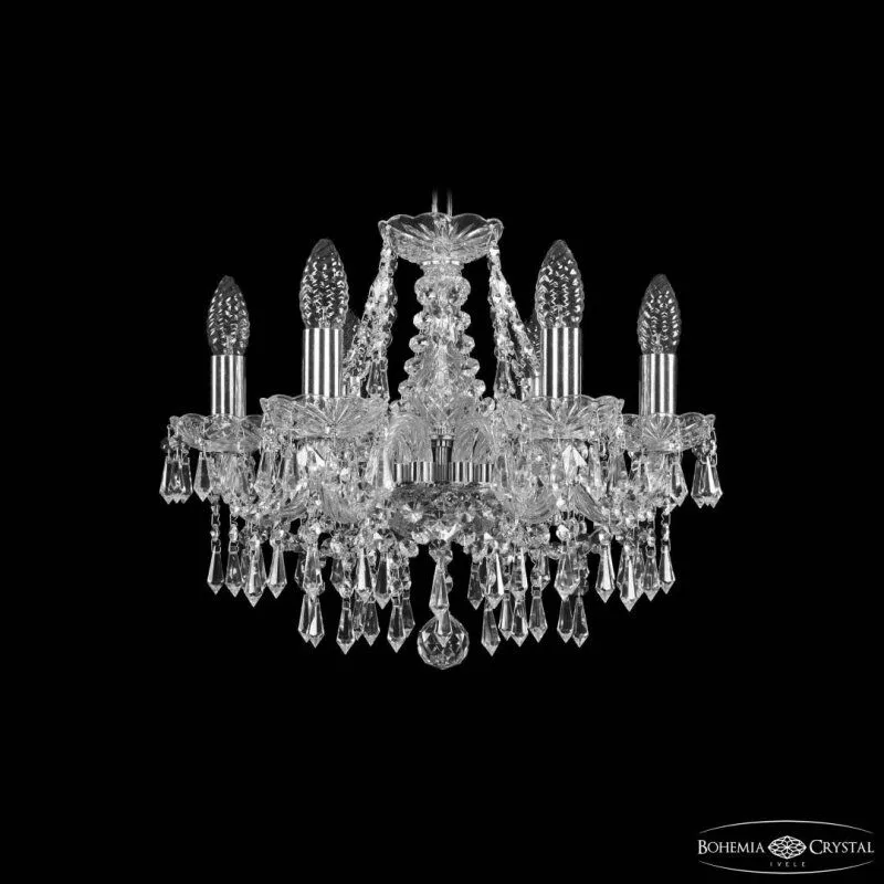 Подвесная люстра Bohemia Ivele Crystal 1403 1403/6/141 Ni