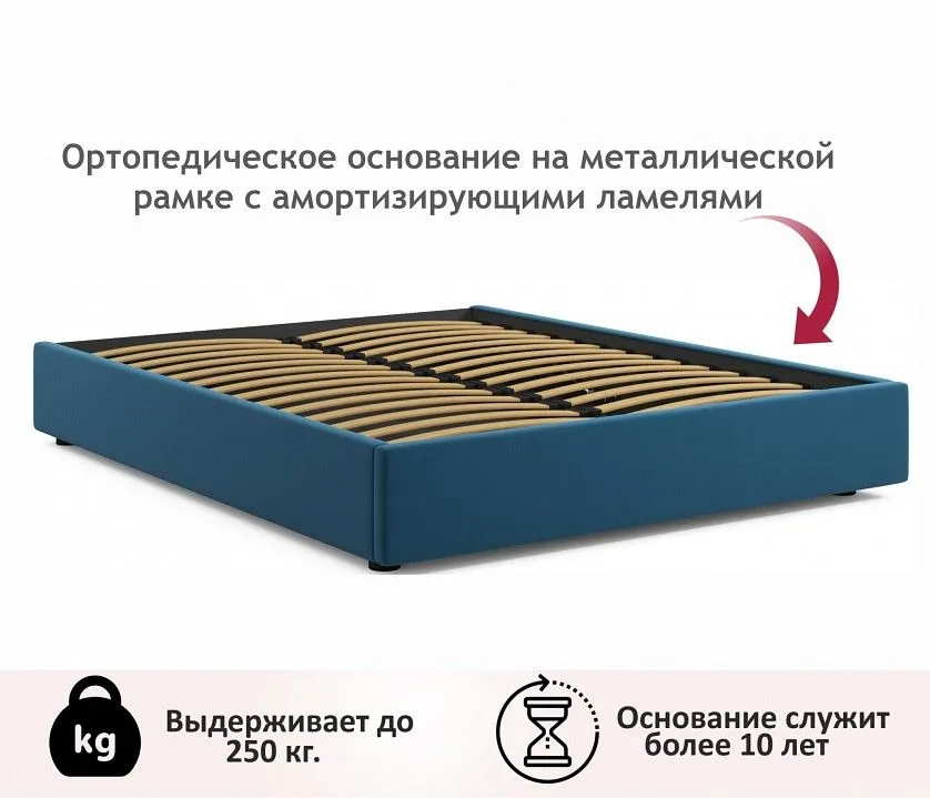 Кровать двуспальная Base 2000x1600