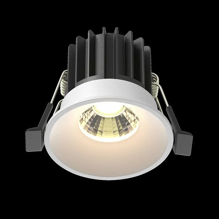 Встраиваемый светильник Maytoni Technical Раунд DL058-7W3K-W