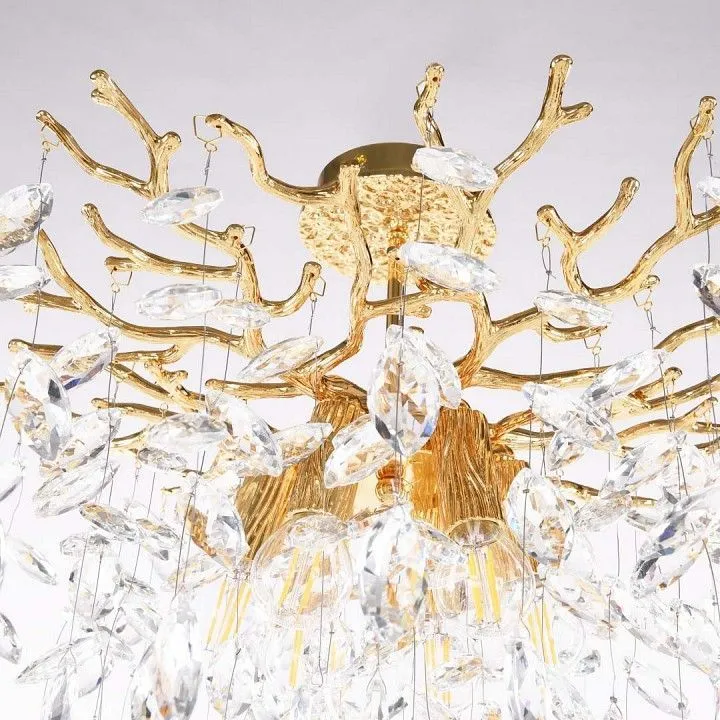 Люстра на штанге Arte Milano Веточка 230111.480.6.E14.D GD