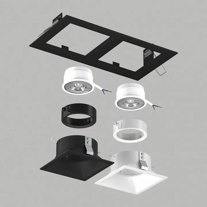 Встраиваемый светильник Lightstar Domino D5270607WBMOD