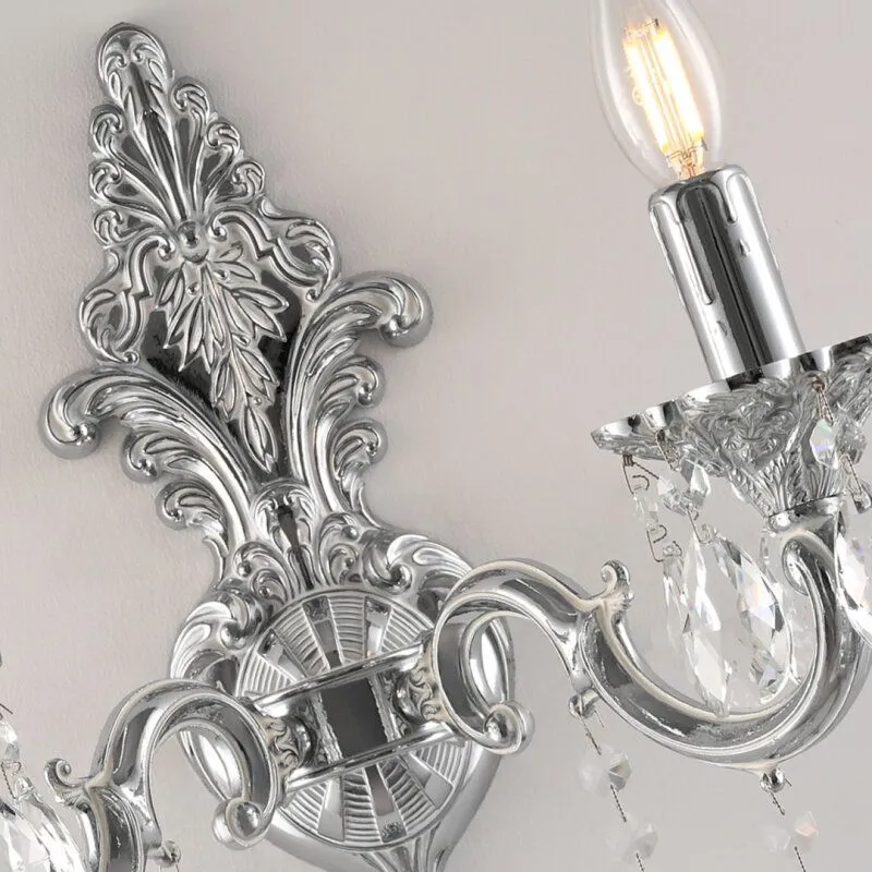 Бра Bohemia Ivele Crystal AL7801 AL7801B14/2/175 B NW