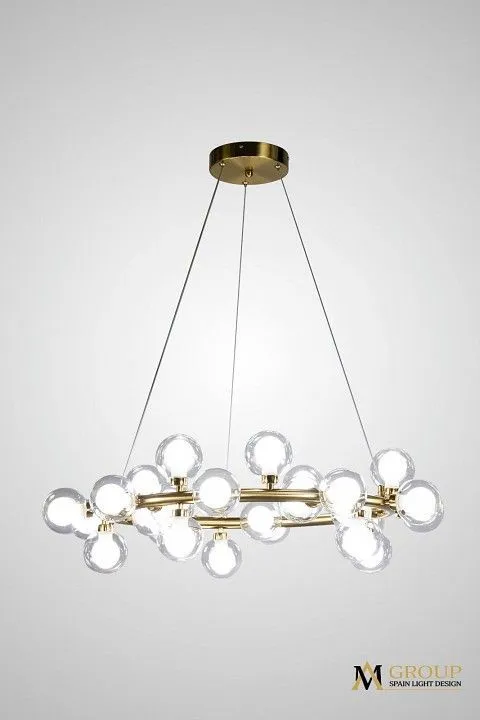 Подвесная люстра AM-Group AM470 AM470 D700 POLISHED GOLD