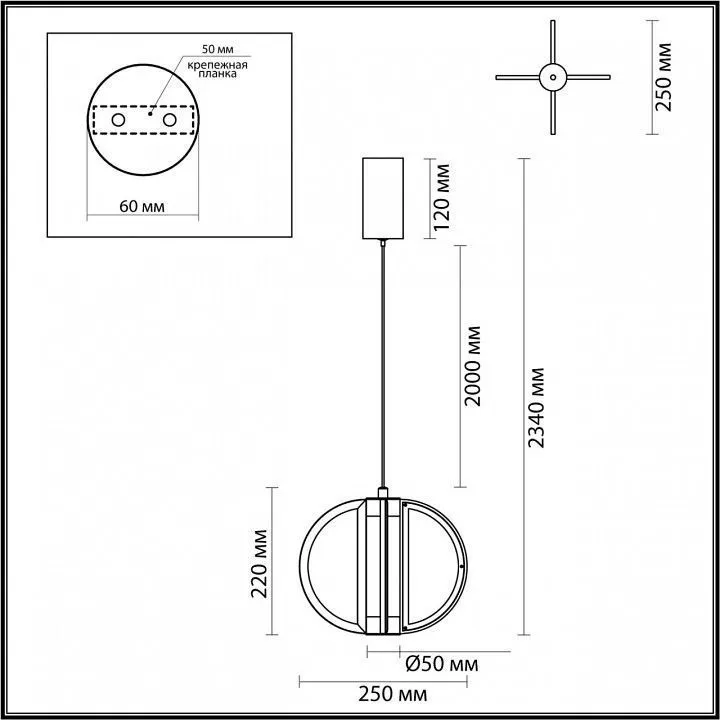 Подвесной светильник Odeon Light Toscana 5447/12L Подвесной светильник Odeon Light Toscana 5447/12L