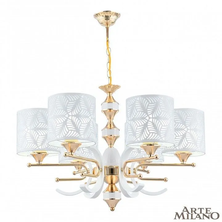 Подвесная люстра Arte Milano Florentia-2097 302097/6 Wh/Gd