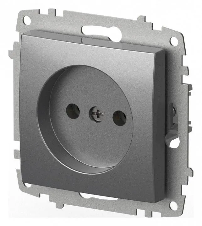 Розетка без заземления, без рамки Elbi Eleсtriс Zena Vega 609-011000-215