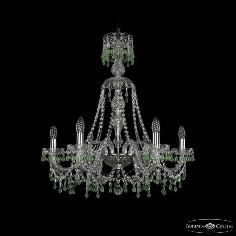 Подвесная люстра Bohemia Ivele Crystal 1410 1410/6/240/XL-74 Ni V5001