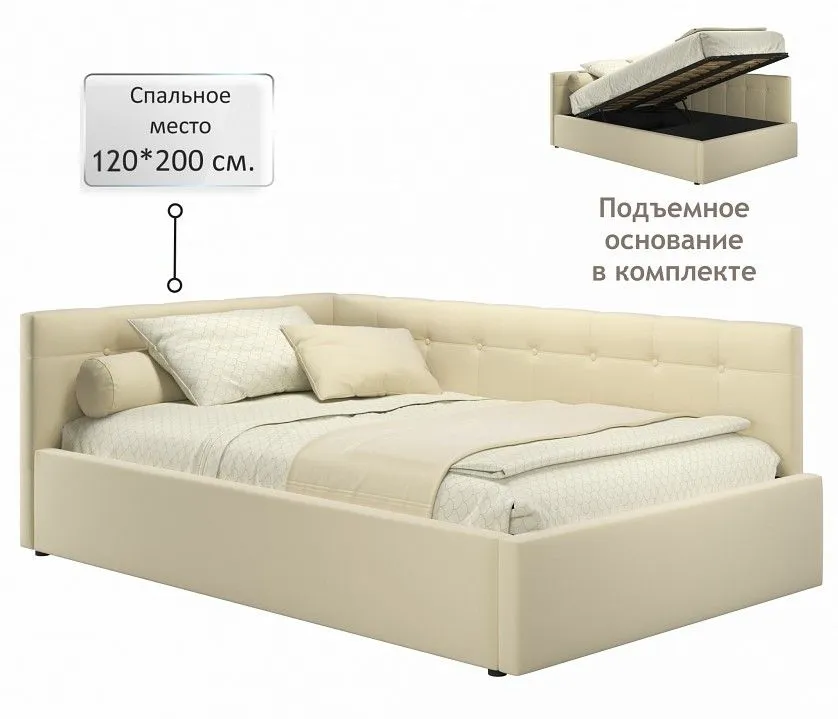 Кровать полутораспальная Bonna 2000x1200 с ПМ