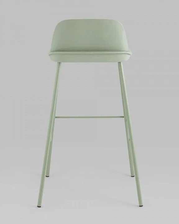 Набор из 4 стульев барных Stool Group Mist 8063T 75 greyish green 70077 BOX, УТ000038328 Набор из 4 стульев барных Stool Group Mist 8063T 75 greyish green 70077 BOX, УТ000038328