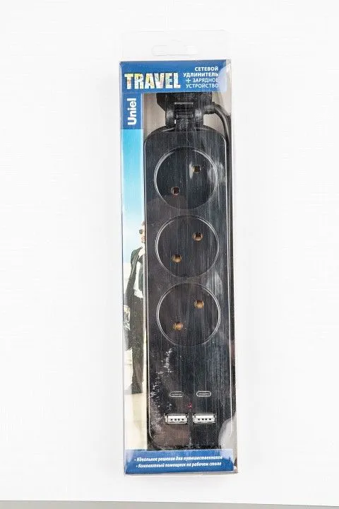 Удлинитель Uniel Travel UL-00011139