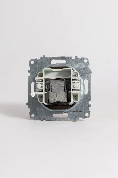 ТВ-розетка проходная без рамки Elbi Eleсtriс Zena Vega 609-011400-272