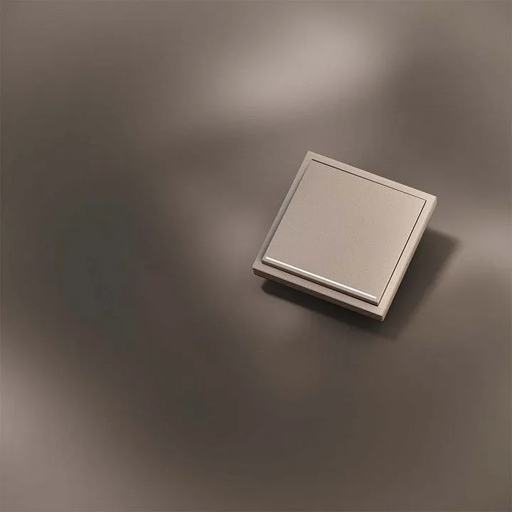 Клавиша для выключателя одноклавишного c подсветкой Voltum S70 METAL VLSM000210