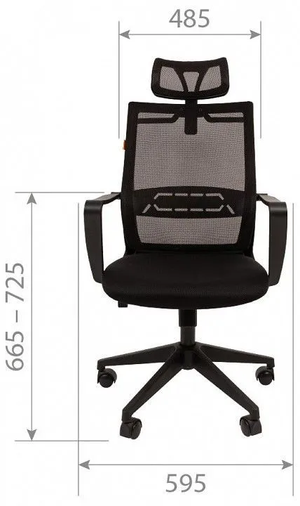 Кресло компьютерное Chairman Chairman 545 00-07126770, 7126770 Кресло компьютерное Chairman Chairman 545 00-07126770, 7126770