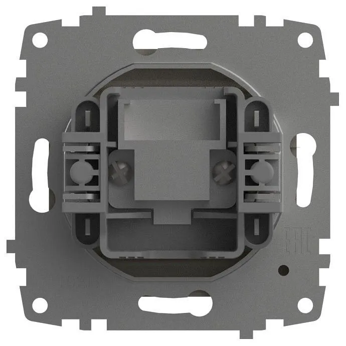 ТВ-розетка проходная без рамки Elbi Eleсtriс Zena Vega 609-011400-272