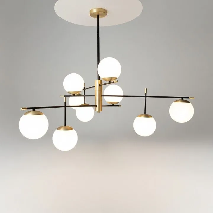 Подвесная люстра Maytoni Ностальгия MOD048PL-09G
