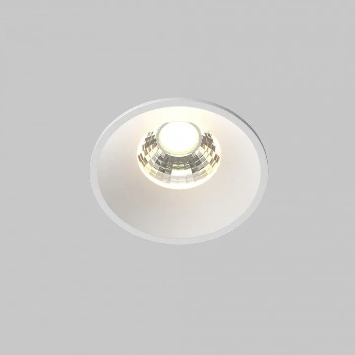 Встраиваемый светильник Maytoni Technical Раунд DL058-7W3K-W