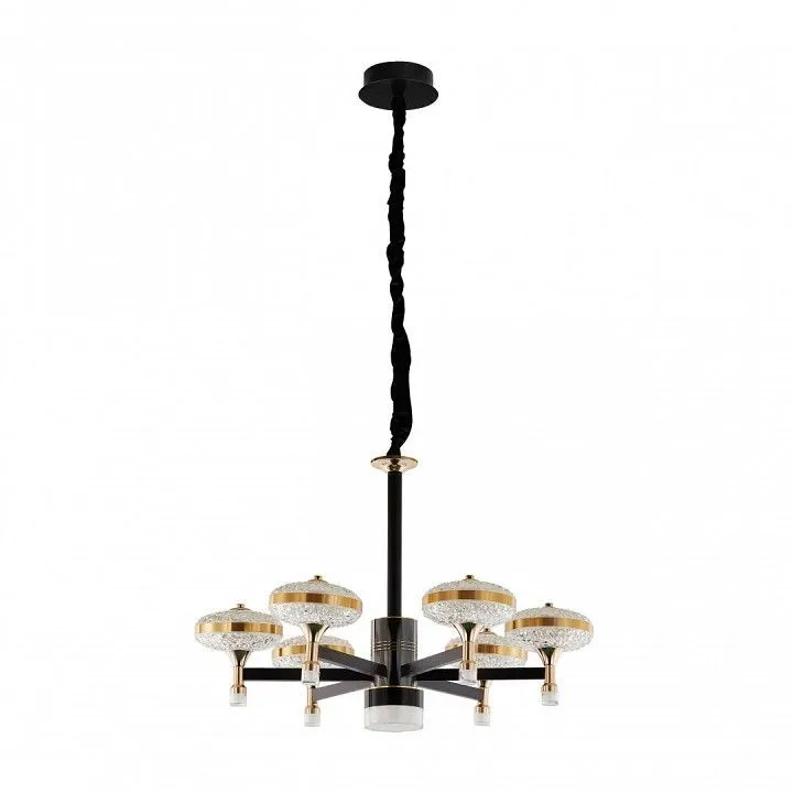 Подвесная люстра Arte Milano Ferrara-72069 273059/6 BK/GD
