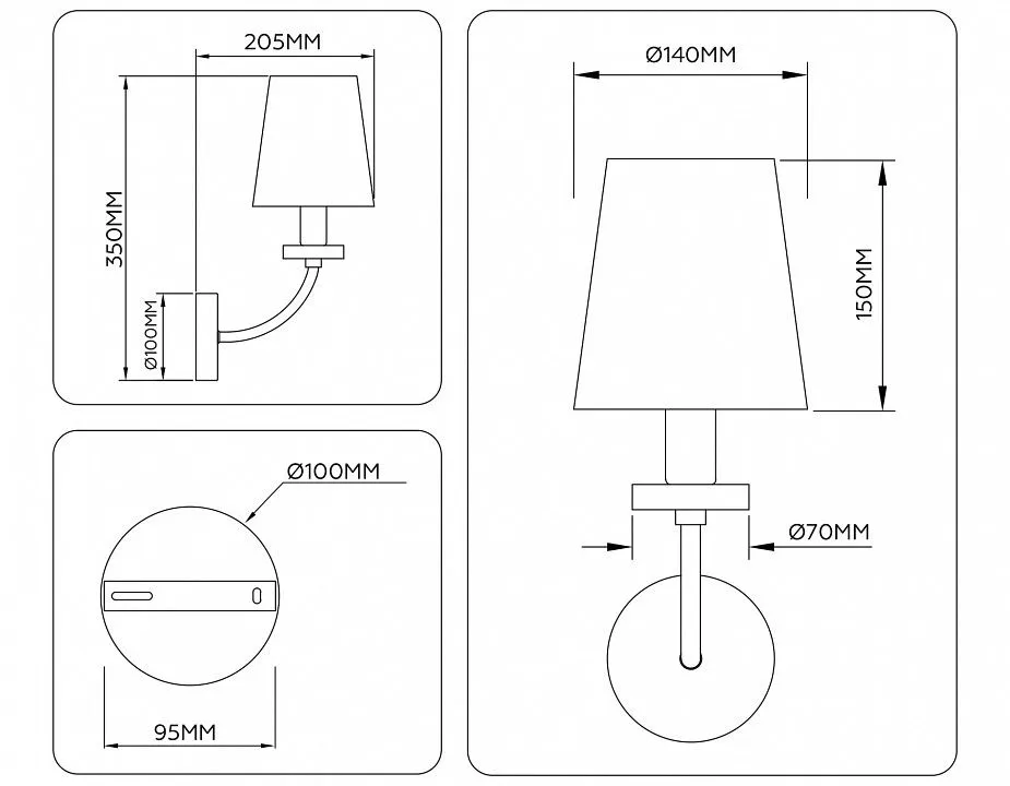 Бра Ambrella Light LH LH75359