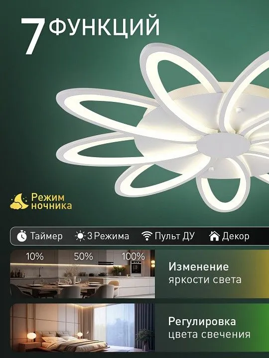 Потолочная люстра Natali Kovaltseva  LED LAMPS 81498