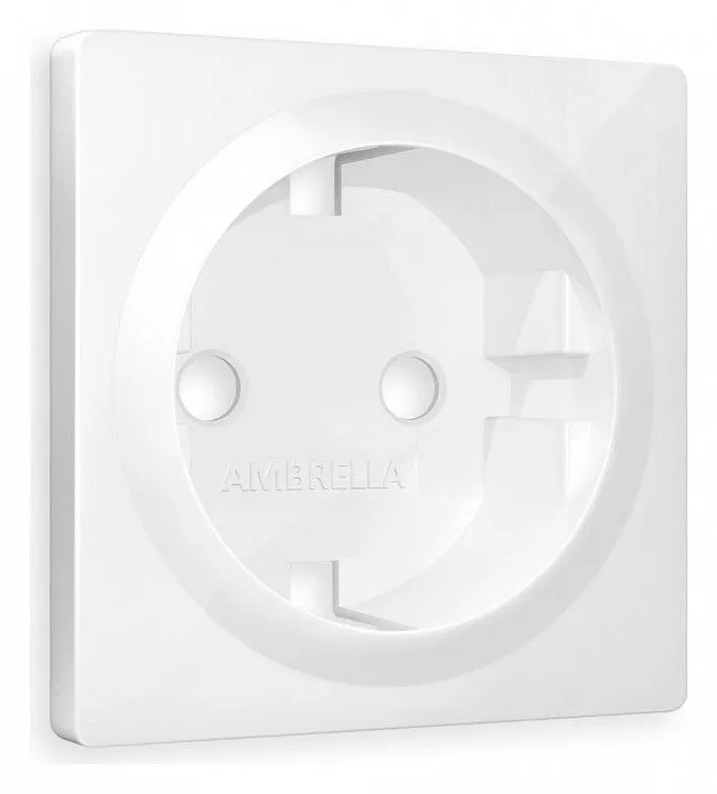 Накладка для розетки с заземлением Ambrella Volt ALFA AP1060