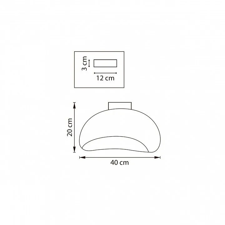 Накладной светильник Lightstar Sigma 611646
