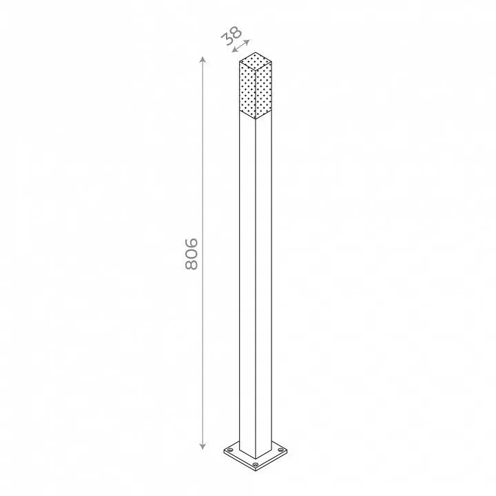 Наземный низкий светильник ST-Luce SL101 SL101.415.01