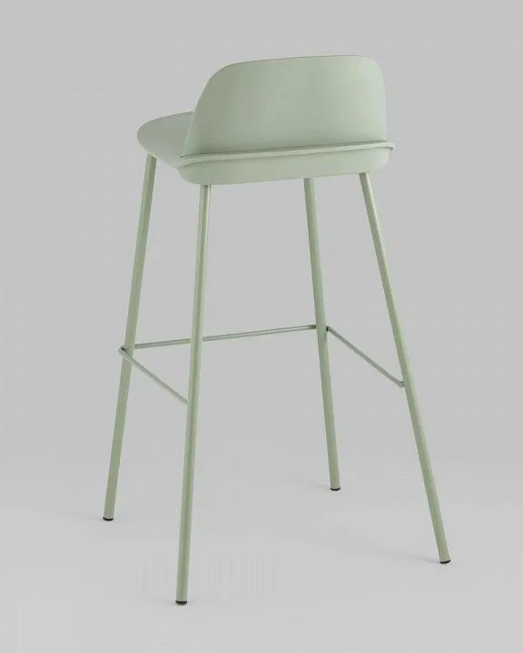 Набор из 4 стульев барных Stool Group Mist 8063T 75 greyish green 70077 BOX, УТ000038328 Набор из 4 стульев барных Stool Group Mist 8063T 75 greyish green 70077 BOX, УТ000038328