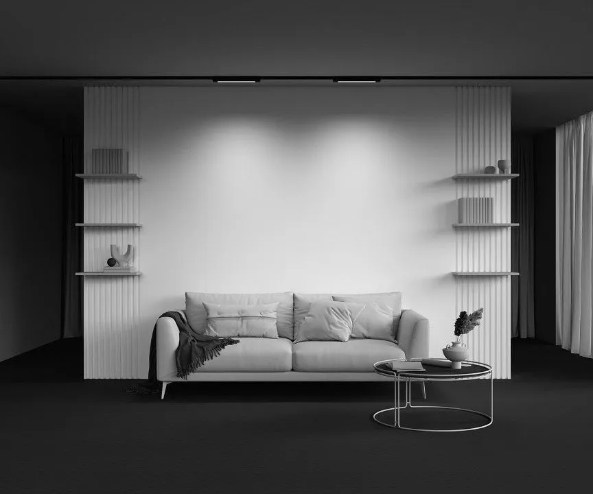 Накладной светильник Maytoni Technical Базис TR000-1-12W4K-B_1