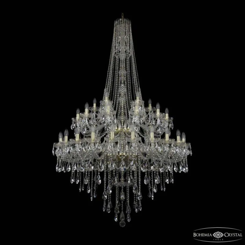 Подвесная люстра Bohemia Ivele Crystal 1415 1415/24+12+6/460/h-213/2d G