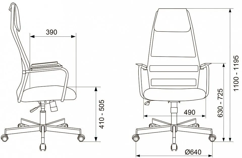 Кресло компьютерное KB-5M
