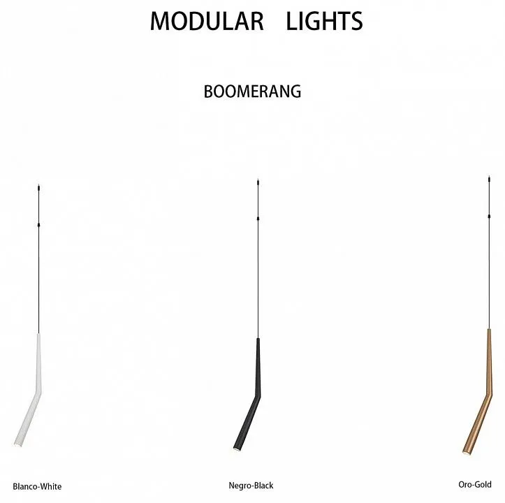 Подвесная люстра Mantra Boomerang 9366+9235 (8L)