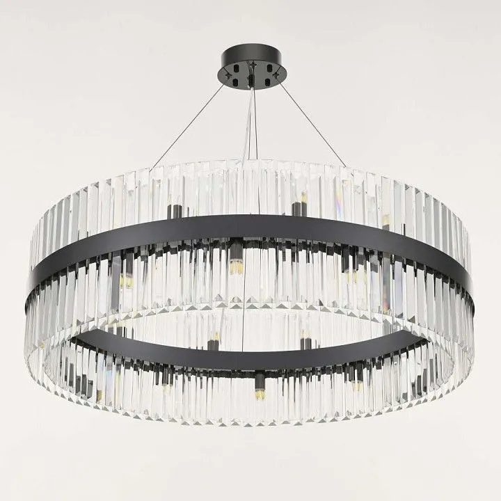 Подвесная люстра Arte Milano Белладжо 440110.840.24.G9.B1 BK