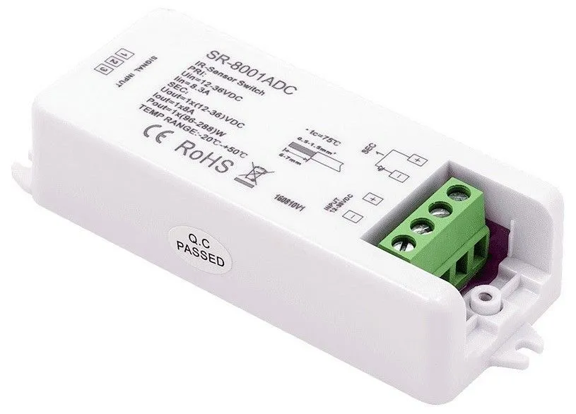 Контроллер-выключатель SWG ИК-датчики 'взмаx руки' SR-8001ADC