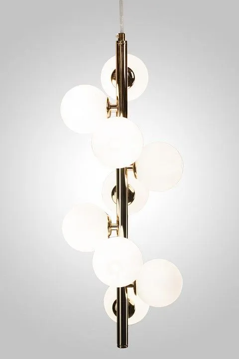 Подвесная люстра AM-Group AM489 AM489 GOLD H1000