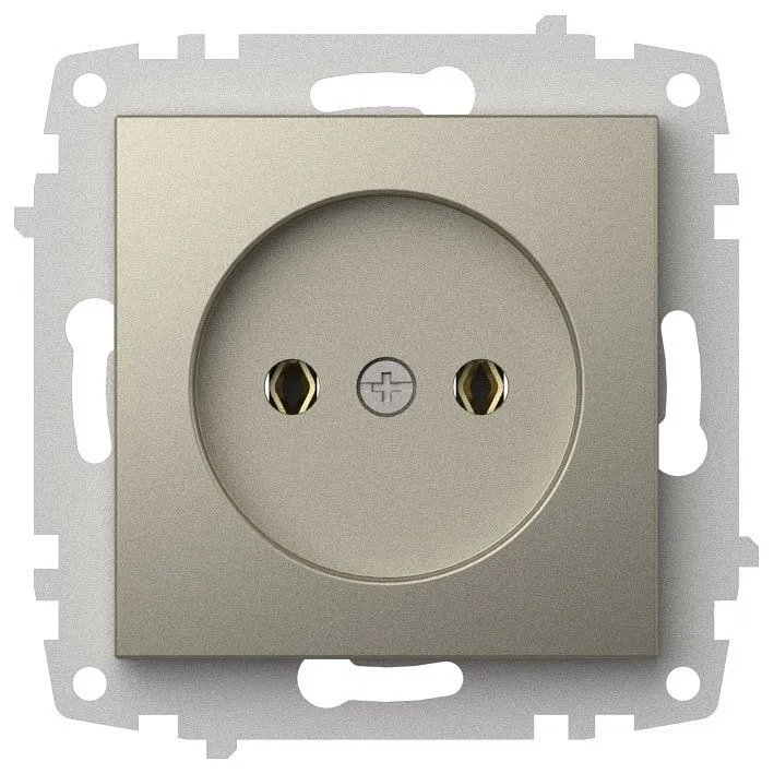 Розетка без заземления, без рамки Elbi Eleсtriс Zena Vega 609-011400-215