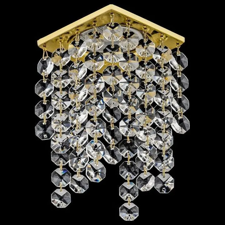 Встраиваемый светильник Dio D’Arte Tayo Gold Tayo GU10.5.14.8x8.124 G