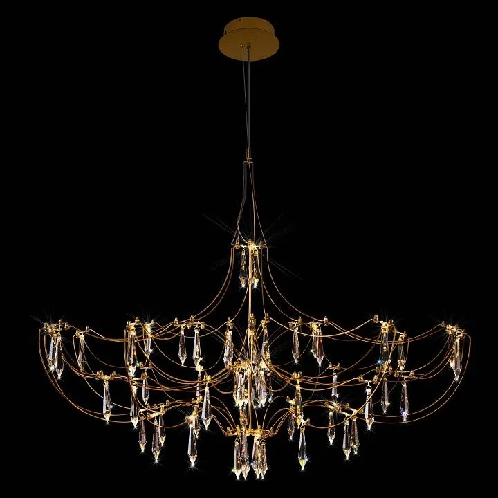 Подвесная люстра Loft it Mira 10589/900 Gold Asfour