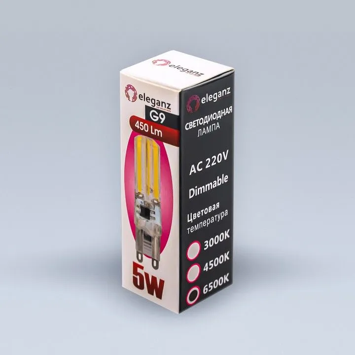 Лампа светодиодная Eleganz  G9 5Вт 3000K 1992