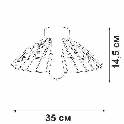 Накладной светильник Vitaluce V3036 V3036-1/1PL
