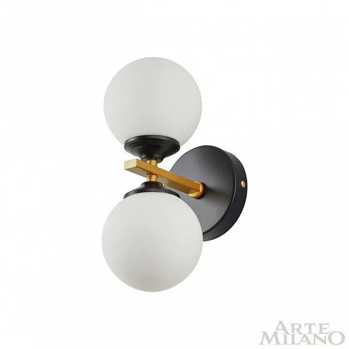 Бра Arte Milano Neapolis-71580 271580/2B BK/GD