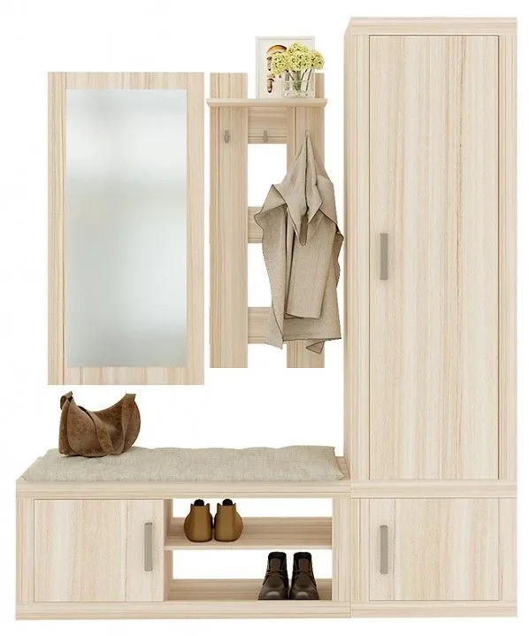 Стенка для прихожей Merdes Toivo ТОЙ-ПР 7 КК Стенка для прихожей Merdes Toivo ТОЙ-ПР 7 КК